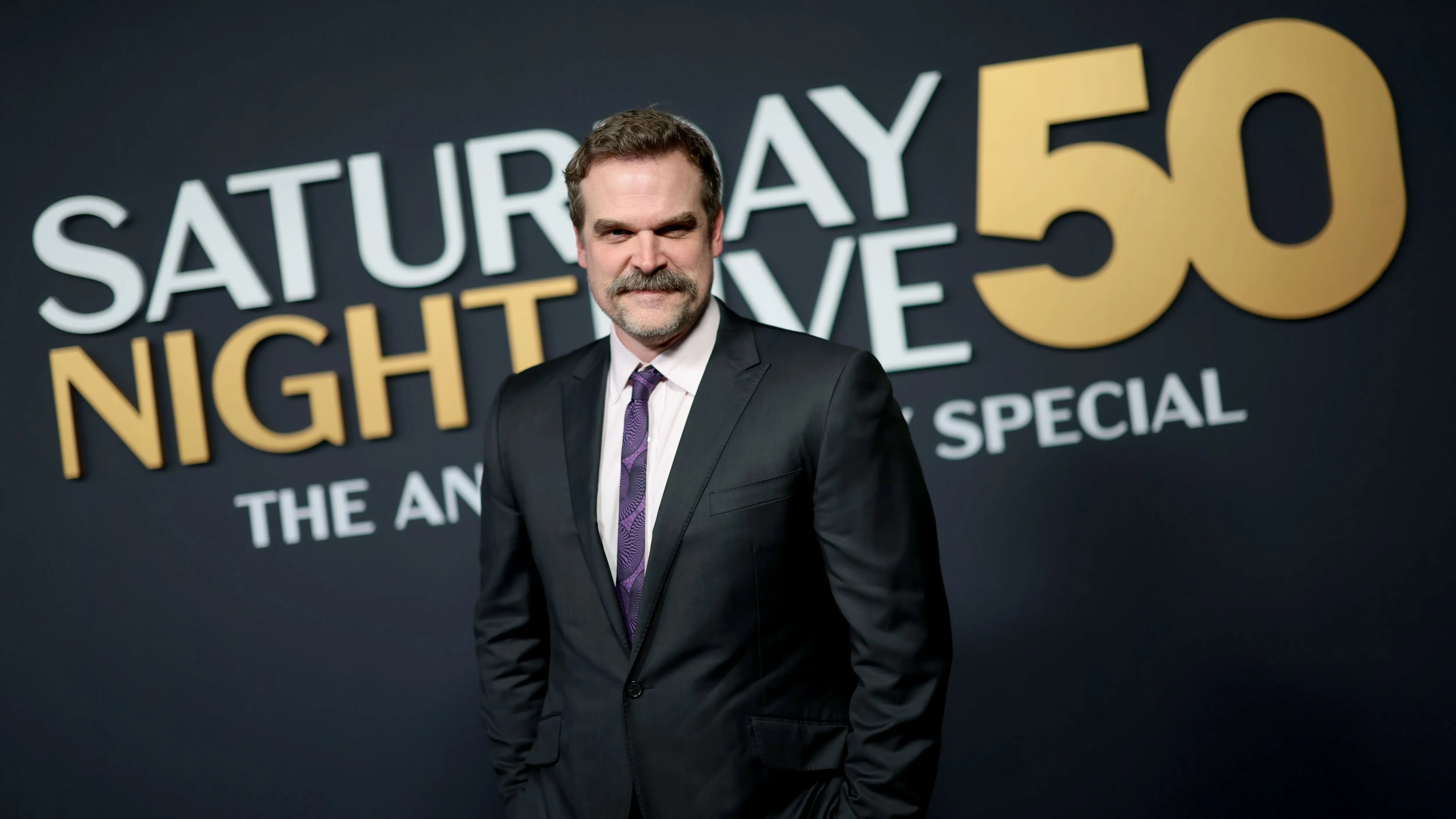 David Harbour Kicks Off Atlanta United's Season with Golden Spike Ceremony